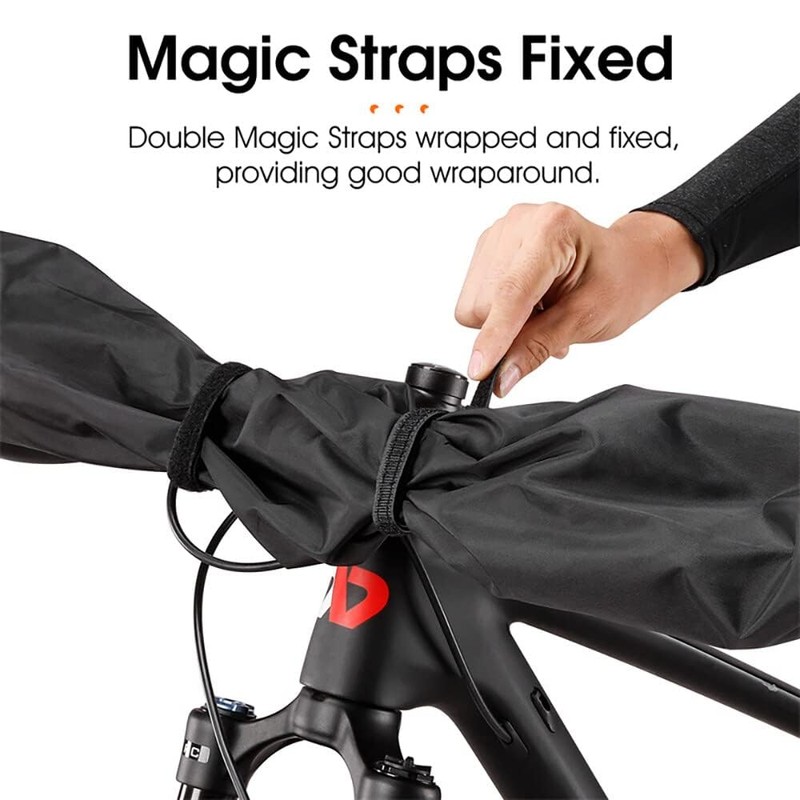 Rofawee Bike Handlebar Protector Cover Watersistant Dust Cover Road Bicycle