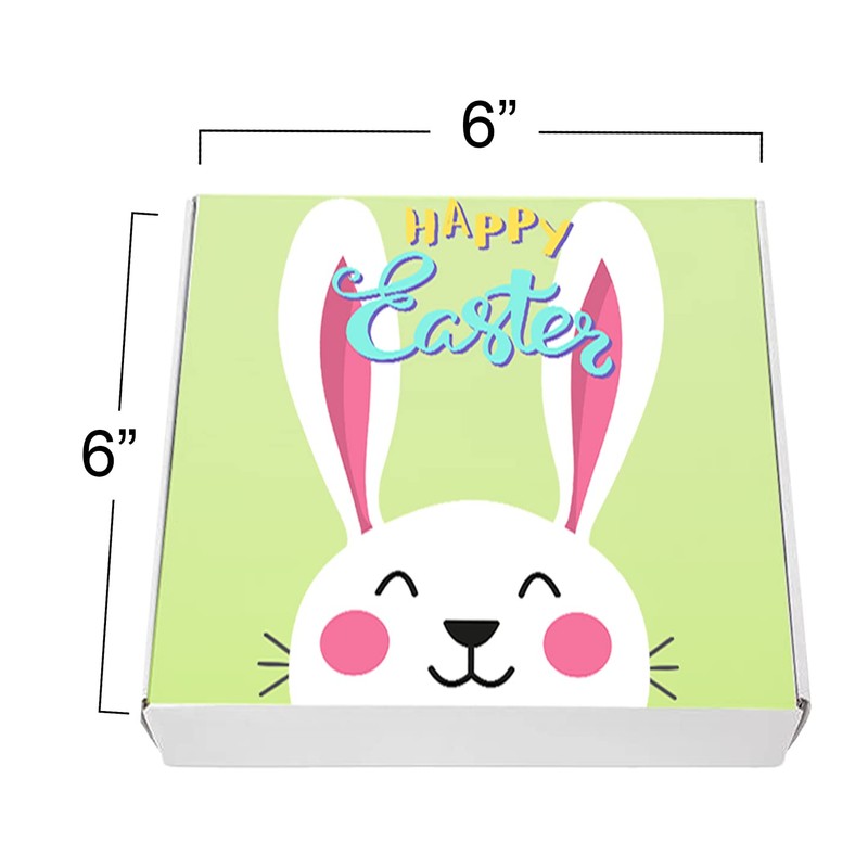 Happy Easter Cookies Gift Baskets Box for Men Women Kids