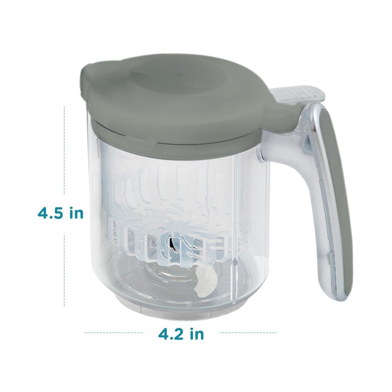 Replacement Stirring Cup & Blade with Steaming Basket for EVLA'S