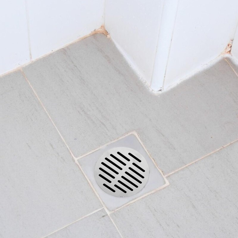 Classicseali 2PCS 5 Inch Drain Cover,Outdoor Drain Cover Round Stainless