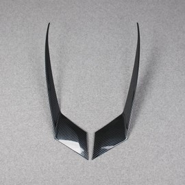 RQING for Honda New Accord Sedan 2023 2024 2025 Front Light Eyelid Molding Cover Trims (Carbon Fiber Pattren)