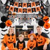 Halloween Party Decorations, 29Pcs Halloween Indoor Decorations Kit with Mantel