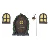 FS Puerta De Hadas Para Decoraciones Árboles Accesorios Jardin