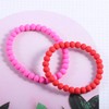 250Pcs Green Clay Beads for Bracelets Making, 6mm Round Beads