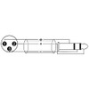 Cable XK-20 XLR-male/ 1/4"plug stere 2m
