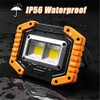 OTYTY LED Work Light, 30W 1500LM Rechargeable Work Light Battery