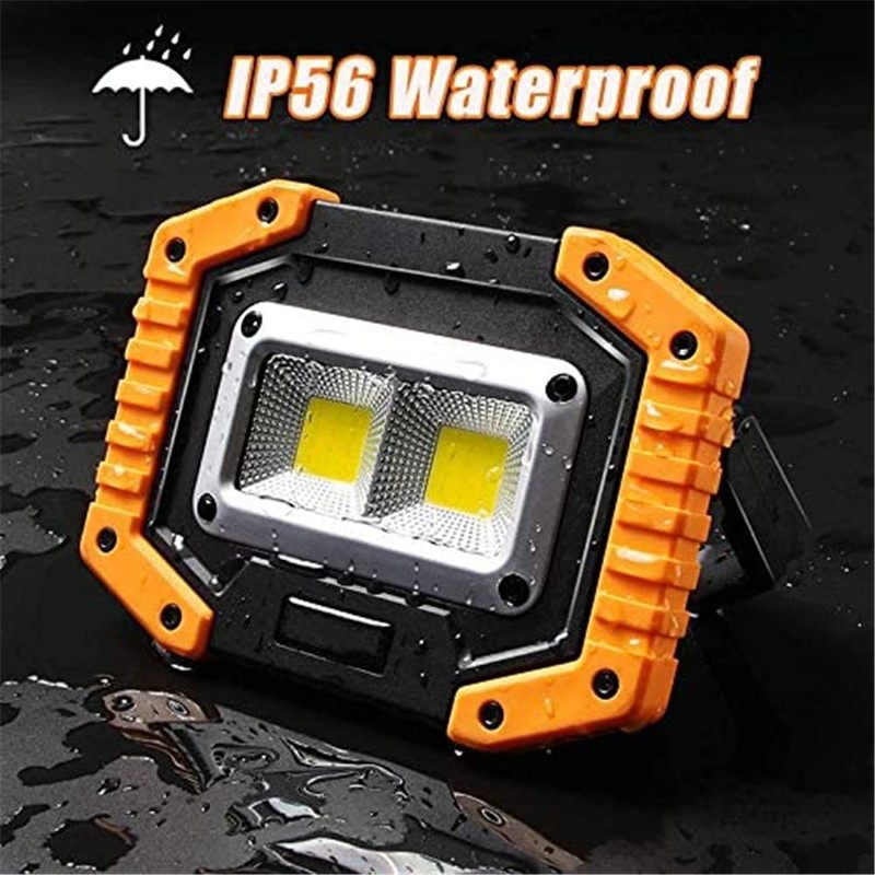 OTYTY LED Work Light, 30W 1500LM Rechargeable Work Light Battery