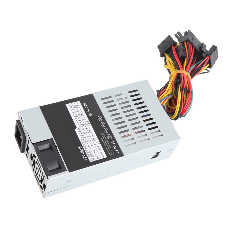 200W Power Supply Sturdy Metal Fast Cooling Widely Compatible Desktop