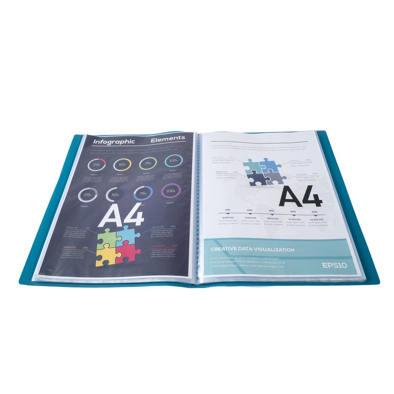 Exacompta - Ref 8583E - Soft PP Display Book -
