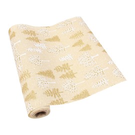 Christmas Table Runner Snowflake Festival Decoration Linen Xmas Table Cloth Wedding Party Table Runner Christmas Decoration