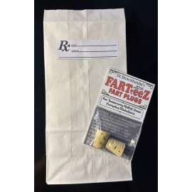 Wildside Fart Plugs Gag Gifts Funny Stocking Stuffers Party with Prescription Bag Farteez