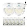 AHC Safe-On Cica Calming Sun Cushion Original 25g / AHC 세이프온 시카 카밍 선쿠션 본품 25g x2 + 휴대용비누 5매 24년 시즌8박세리선쿠션17372521587795