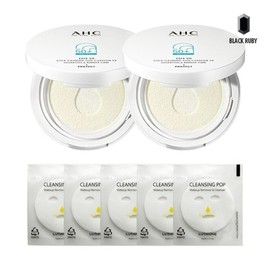 AHC Safe-On Cica Calming Sun Cushion Original 25g / AHC 세이프온 시카 카밍 선쿠션 본품 25g x2 + 휴대용비누 5매 24년 시즌8박세리선쿠션17372521587795