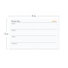 Notsu Week Plan Scored Note Cards (Pack of 50) |