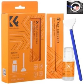 vvvv 24Mm Full Frame Sensor Cleaning Swab*10 + 20Ml Sensor Cleaner, DSLR SLR Digital