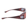 Medspex Fl012 Color Therapy Reading Glasses +3.75 Tortoise Havana/Red Blue