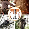 MYCGJH Upgrade Cow Leather Tree Climbing Spikes Set with Harness