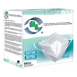 DL Protector Respiratorio Y Mascarilla Quirúrgica Kn95 Dl C/50