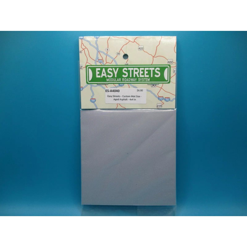EASY STREETS N SCALE ROADWAY SYSTEM - AGED ASPHALT -