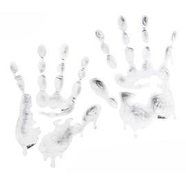 BIKE-label Car Sticker for Car White Zombie Hands 400103A