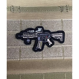 AK 47 Patch Operator Rifle Gun 762 Army Weapon Tactical Morale Hook Loop