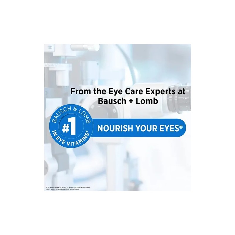 Ocuvite Adulto 50 BauschLomb Eye Vitamins for Adults 50, 150