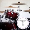 3pcs Drum Key, Magnetic Drum Tuner Keychain S-Shaped Ergonomic Handle