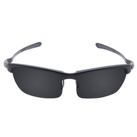 Galvanic Replacement Lenses for Oakley Carbon Blade OO9174 Sunglasses - Black Polarized