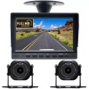 YuanTing 7" Monitor+2x Wired 4Pin Backup Rear View Camera System