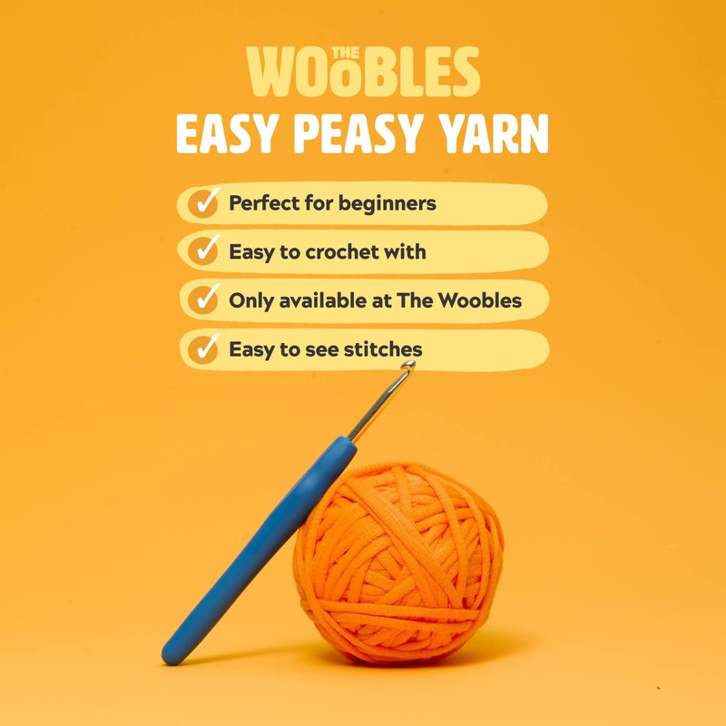 Woobles Easy Peasy Yarn for Beginners - Crochet & Knitting