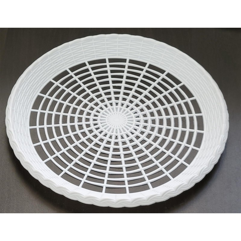 Auto-plaza 24x 9.7 Inch Heavy Duty Reusable Plastic Plate Holders