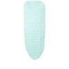 Addis Perfect Fit Cover Aquagreen (L), Cotton, Aqua Green Stripe,