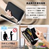 Bearneko Wallet, Long Wallet, Genuine Leather, Large Capacity, Skimming Prevention,
