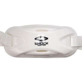 Shock Doctor Core Chin Strap - Adjustable for a Comfortable Fit - Color: White, Size: Youth-OSFM