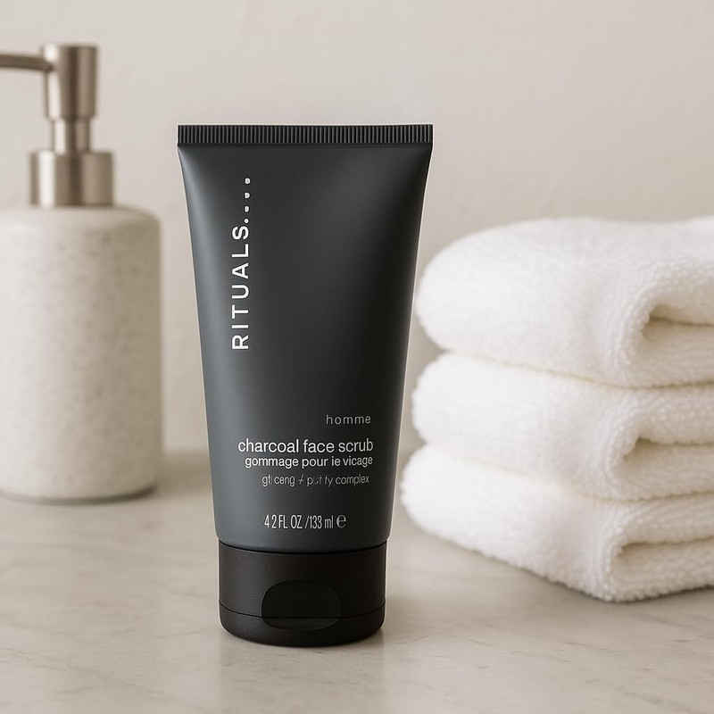 RITUALS Homme Charcoal Face Scrub, 125 ml