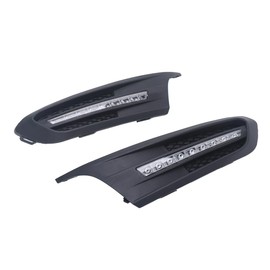 LYNICESHOP Daytime Running Lamp Assembly for 2011-2014 Volkswagen Jetta, Fog Lights Bumper Lamps LED DRL Daytime Running Lights Left and Right Side
