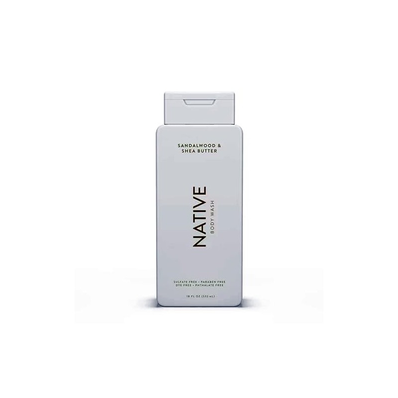 Native- Gel de baño de sándalo y manteca de karité