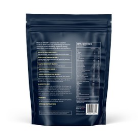 MuscleWater Five-in-One Workout Drink. Build Muscle + Energy + Focus + Rapid Recovery & Rehydration. 5g Creatine, L-Citrulline, 300mg Caffeine, BCAA, Electrolytes, Multivitamin, 0 Sugar (Lemonade)