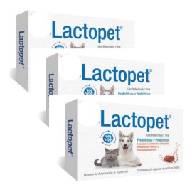 Lactopet Suplemento Probiotico P/ Perro 3 Pack