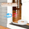 ESUFEIR 2pcs×196" Wedge Window Weather Stripping Door Gap Filler,Adhesive Window