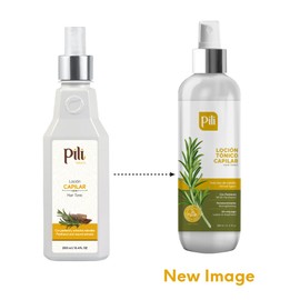 Pili Natural Hair Tonic for men and women. Revitalize, repair, Boost Volume, and Add Shine. Infused with Panthenol, Rosemary, Quinine, Arnica, and Calendula Extracts. Daily Use. 8.4 fl.oz