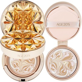 AGE20S Essence Pact Royal Gold No. 23 (Main Product + Refill) / AGE20S 에이지투웨니스 에센스 팩트 로얄골드 23호 본품+리필