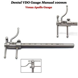 MEDSPO Professional Dental Orthodontic Gauge | Bracket Height Moveable Adjustable Locator | Positioning Measuring | Dentist Lab Measuring Instruments (Dental Venus Apollo Gauge)