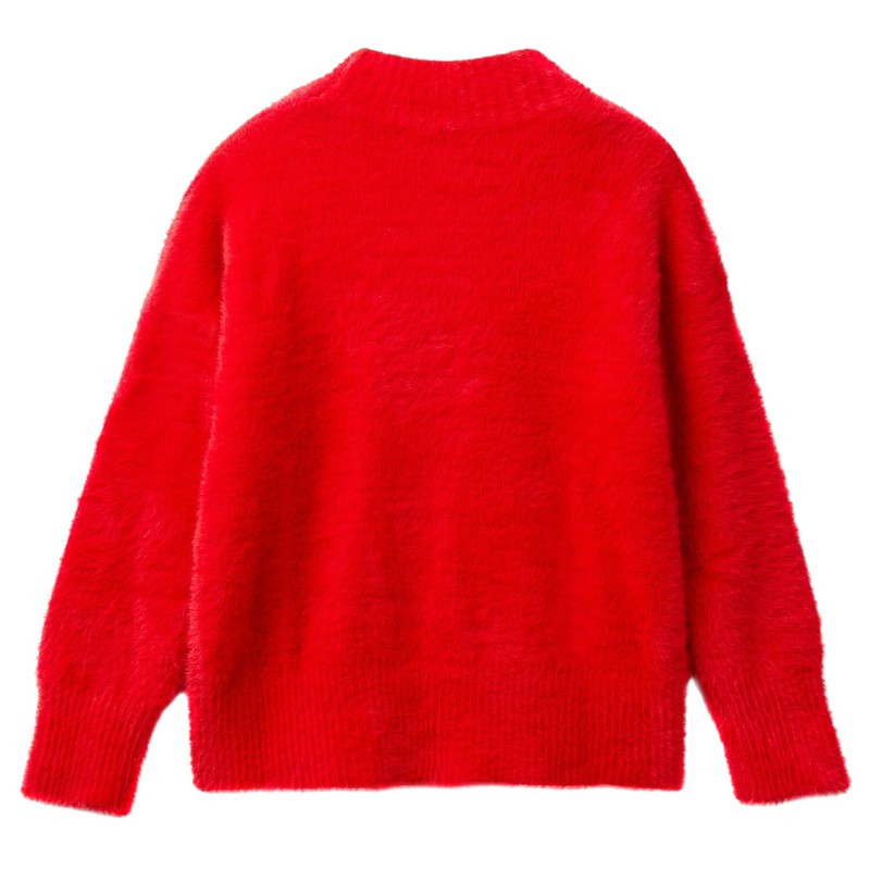 United Colors of Benetton Girls' Jumper, red