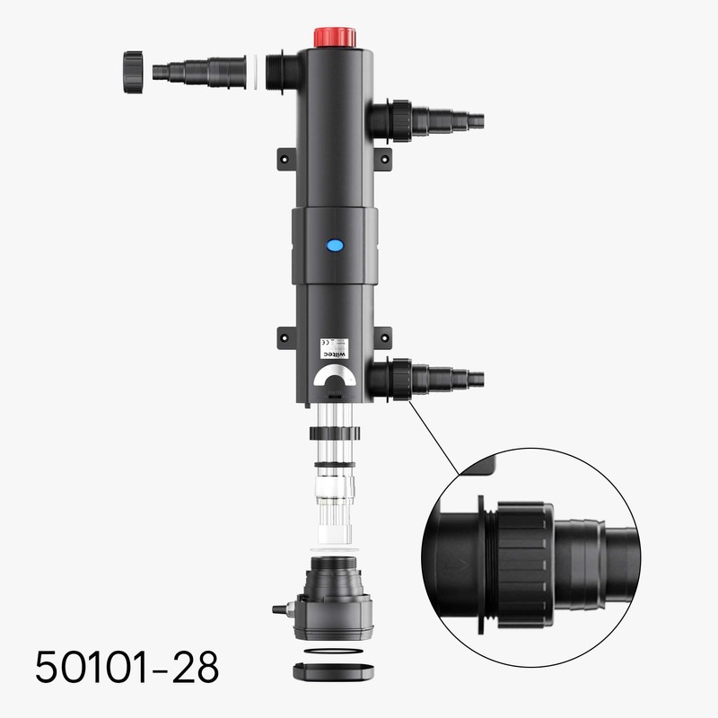 Replacement for Sunsun Pond Clarifier CUV 224 °C. Ring 2