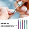 VOCOSTE Nail Drill Bit Set, Drill Bit Set, Gel Nail