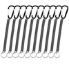 Fishing Lanyards, 10 Pcs Heavy Duty Retractable Coiled Lanyard Spring