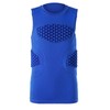 DEVOROPA Youth Boys Football Baseball Padded Compression Shirt Chest Protector