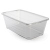 Life Story 6 Qt Rectangular Clear Plastic Protective Storage Shoe