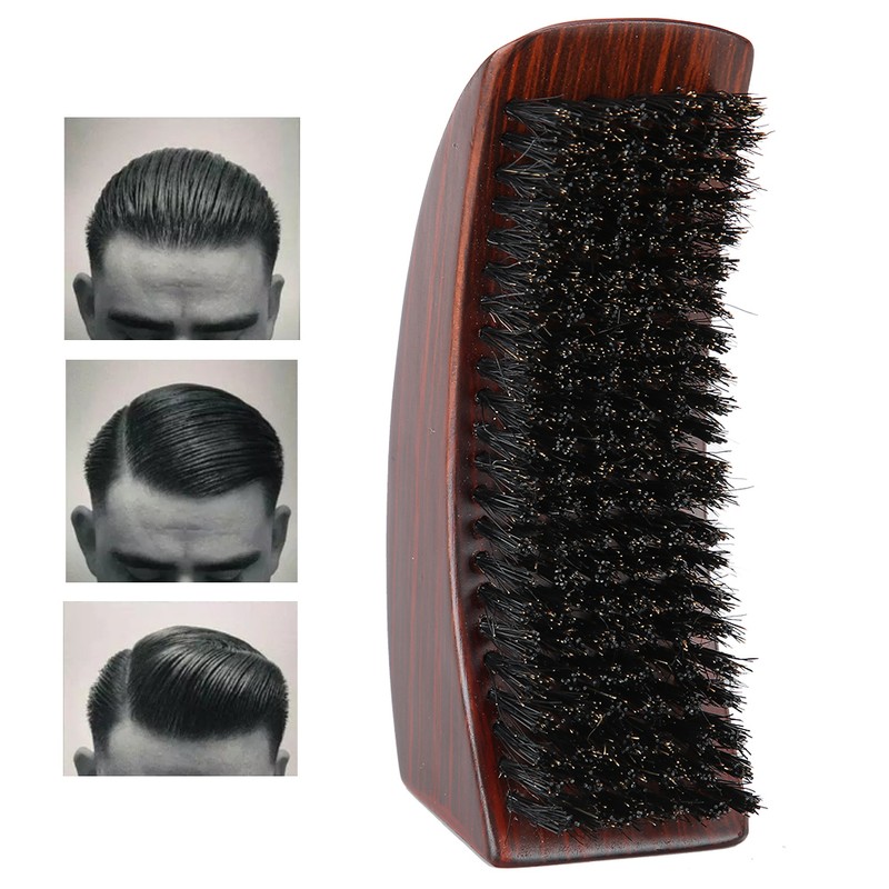 Men Beard Brush Anti Frizz Oil Head Bristle Face Massage